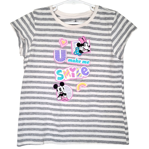 Disney  Girls' 3 Pack Short Sleeve Graphic T shirts size 7-8 - Picture 4 of 12